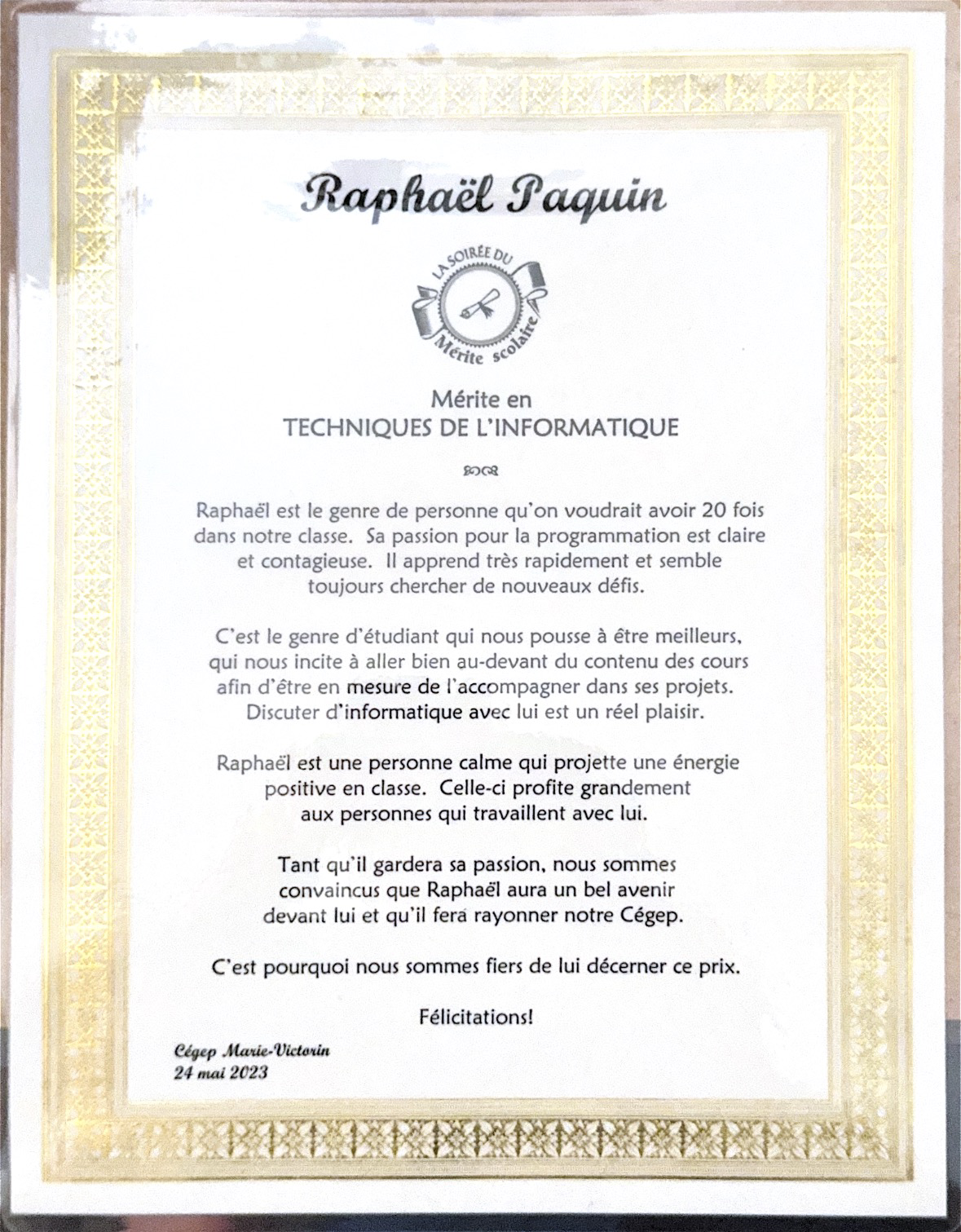 award